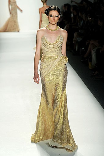 Venexiana, Spring/Summer 2012. New York Fashion Week Spring/Summer 2012. [Photo by Frazer Harrison/Getty Images for Mercedes-Benz Fashion Week]