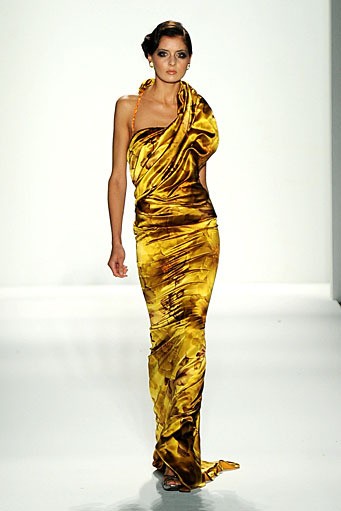 Venexiana, Spring/Summer 2012. New York Fashion Week Spring/Summer 2012. [Photo by Frazer Harrison/Getty Images for Mercedes-Benz Fashion Week]