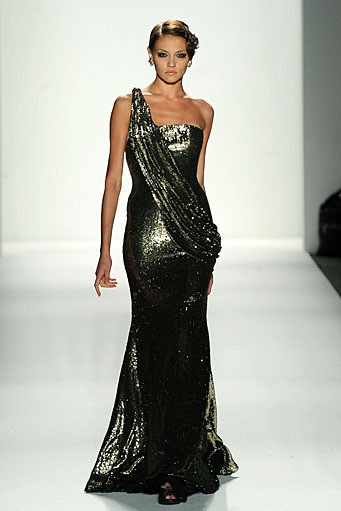 Venexiana, Spring/Summer 2012. New York Fashion Week Spring/Summer 2012. [Photo by Frazer Harrison/Getty Images for Mercedes-Benz Fashion Week]