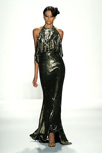 Venexiana, Spring/Summer 2012. New York Fashion Week Spring/Summer 2012. [Photo by Frazer Harrison/Getty Images for Mercedes-Benz Fashion Week]