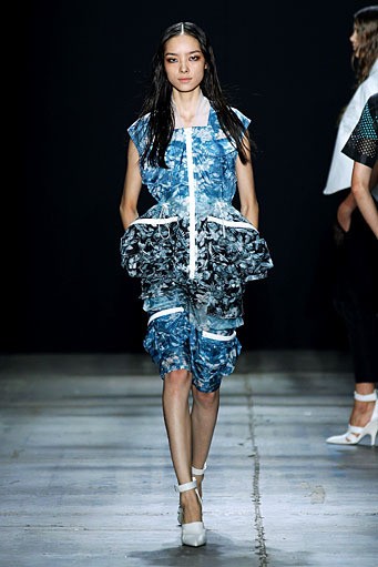 Alexander Wang. Spring/Summer 2012. New York Fashion Week 2012. [Photo by Peter Michael Dills/Getty Images]