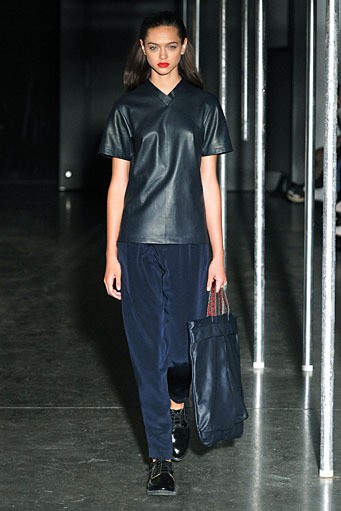 Patrick Ervell, Spring/Summer 2012. New York Fashion Week Spring/Summer 2012. [Photo by Mike Coppola/Getty Images]