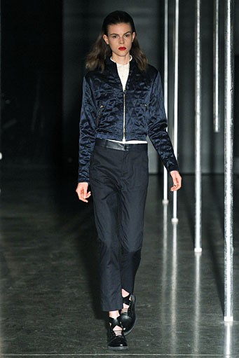 Patrick Ervell, Spring/Summer 2012. New York Fashion Week Spring/Summer 2012. [Photo by Mike Coppola/Getty Images]