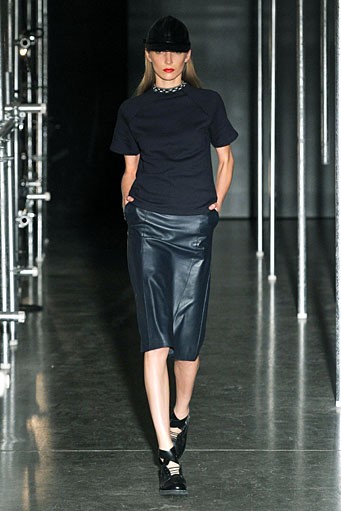 Patrick Ervell, Spring/Summer 2012. New York Fashion Week Spring/Summer 2012. [Photo by Mike Coppola/Getty Images]
