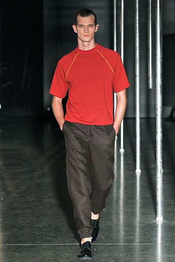Patrick Ervell, Spring/Summer 2012. New York Fashion Week Spring/Summer 2012. [Photo by Mike Coppola/Getty Images]
