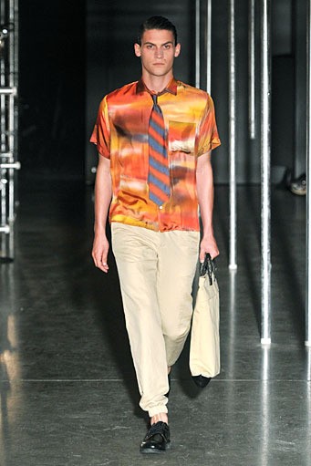 Patrick Ervell, Spring/Summer 2012. New York Fashion Week Spring/Summer 2012. [Photo by Mike Coppola/Getty Images]