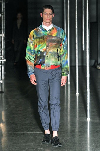 Patrick Ervell, Spring/Summer 2012. New York Fashion Week Spring/Summer 2012. [Photo by Mike Coppola/Getty Images]