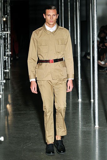 Patrick Ervell, Spring/Summer 2012. New York Fashion Week Spring/Summer 2012. [Photo by Mike Coppola/Getty Images]