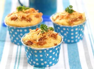 Resep Cake : Cupcake Tuna Keju