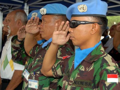 Wadan Indobatt Hadiri Medal Parade Irishbatt