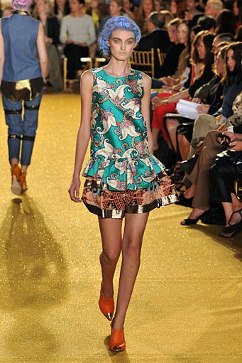 Thakoon, Spring/Summer 2012. New York Fashion Week Spring/Summer 2012. [Photo by Slaven Vlasic/Getty Images]
