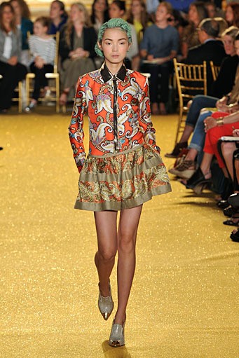 Thakoon, Spring/Summer 2012. New York Fashion Week Spring/Summer 2012. [Photo by Slaven Vlasic/Getty Images]