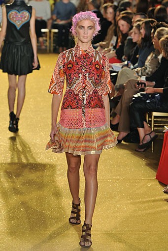 Thakoon, Spring/Summer 2012. New York Fashion Week Spring/Summer 2012. [Photo by Slaven Vlasic/Getty Images]