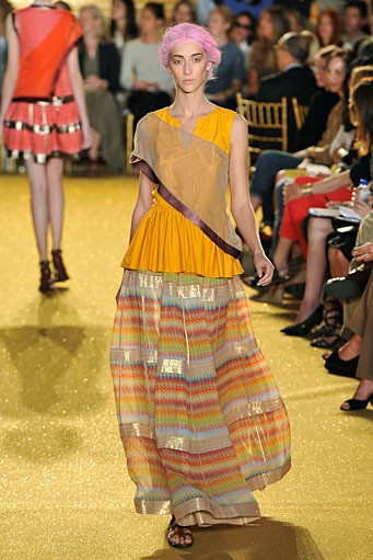 Thakoon, Spring/Summer 2012. New York Fashion Week Spring/Summer 2012. [Photo by Slaven Vlasic/Getty Images]