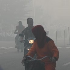 Kabut Asap Muncul Lagi, 30.000 Warga Palembang Terserang ISPA