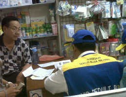 Petugas Pajak Kecele, Pemilik Toko Menghilang Saat Disensus