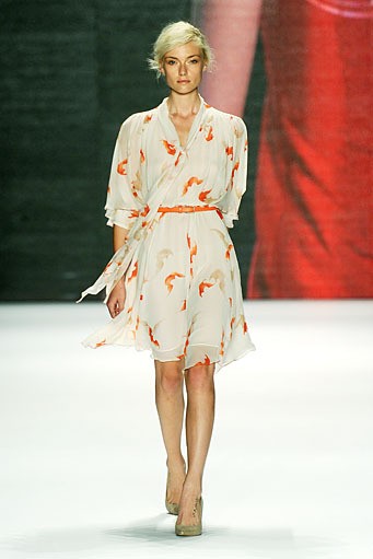 Vivienne Tam, Spring/Summer 2012. New York Fashion Week Spring/Summer 2012. [Photo by Frazer Harrison/Getty Images for Mercedes-Benz Fashion Week]