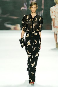 Vivienne Tam, Spring/Summer 2012. New York Fashion Week Spring/Summer 2012. [Photo by Frazer Harrison/Getty Images for Mercedes-Benz Fashion Week]