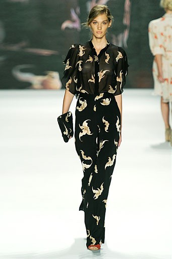 Vivienne Tam, Spring/Summer 2012. New York Fashion Week Spring/Summer 2012. [Photo by Frazer Harrison/Getty Images for Mercedes-Benz Fashion Week]