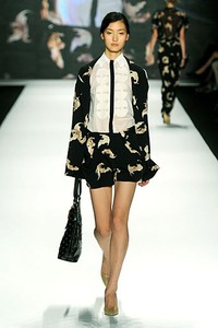 Vivienne Tam, Spring/Summer 2012. New York Fashion Week Spring/Summer 2012. [Photo by Frazer Harrison/Getty Images for Mercedes-Benz Fashion Week]