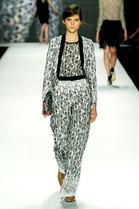 Vivienne Tam, Spring/Summer 2012. New York Fashion Week Spring/Summer 2012. [Photo by Frazer Harrison/Getty Images for Mercedes-Benz Fashion Week]