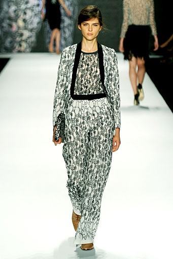 Vivienne Tam, Spring/Summer 2012. New York Fashion Week Spring/Summer 2012. [Photo by Frazer Harrison/Getty Images for Mercedes-Benz Fashion Week]