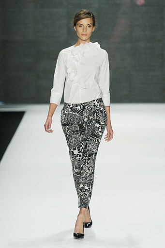 Vivienne Tam, Spring/Summer 2012. New York Fashion Week Spring/Summer 2012. [Photo by Frazer Harrison/Getty Images for Mercedes-Benz Fashion Week]