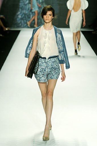 Vivienne Tam, Spring/Summer 2012. New York Fashion Week Spring/Summer 2012. [Photo by Frazer Harrison/Getty Images for Mercedes-Benz Fashion Week]