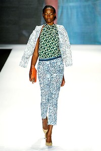 Vivienne Tam, Spring/Summer 2012. New York Fashion Week Spring/Summer 2012. [Photo by Frazer Harrison/Getty Images for Mercedes-Benz Fashion Week]