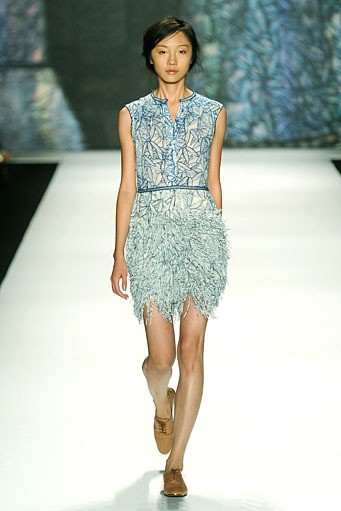 Vivienne Tam, Spring/Summer 2012. New York Fashion Week Spring/Summer 2012. [Photo by Frazer Harrison/Getty Images for Mercedes-Benz Fashion Week]