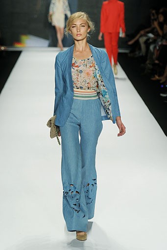 Vivienne Tam, Spring/Summer 2012. New York Fashion Week Spring/Summer 2012. [Photo by Frazer Harrison/Getty Images for Mercedes-Benz Fashion Week]