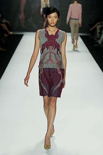 Vivienne Tam, Spring/Summer 2012. New York Fashion Week Spring/Summer 2012. [Photo by Frazer Harrison/Getty Images for Mercedes-Benz Fashion Week]