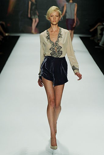 Vivienne Tam, Spring/Summer 2012. New York Fashion Week Spring/Summer 2012. [Photo by Frazer Harrison/Getty Images for Mercedes-Benz Fashion Week]