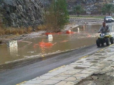 Hujan Es Melanda Makkah