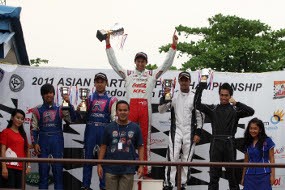 Sean Gelael Juarai Karting Asia di Sentul
