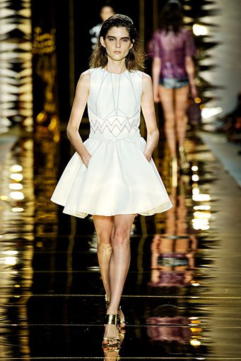 Cynthia Rowley, Spring/Summer 2012. New York Fashion Week Spring/Summer 2012. [Photo by Fernanda Calfat/Getty Images for Mercedes-Benz Fashion Week]