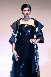 Chossy Latu, Indonesia: Global Home of Batik World Batik Summit 2011 at Jakarta Convention Center. Jakarta. Foto: Mohammad Abduh/Wolipop]