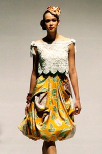 Sebastian Gunawan World Batik Summit 2011 Indonesia: Global Home of Batik  at Jakarta Convention Center. Senayan. Jakarta. [Foto: Mohammad Abduh/Wolipop]