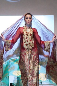 Ramli Indonesia: Global Home of Batik. World Batik Summit 2011 at Jakarta Convention Center. Jakarta. [Foto: Mohammad Abduh/Wolipop]