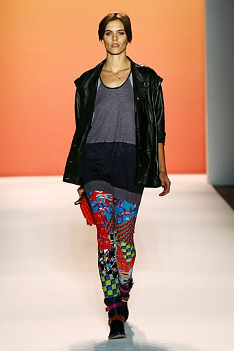 Nicole Miller, Spring/Summer 2012. New York Fashion Week Spring/Summer 2012. [Photo by Neilson Barnard/Getty Images for Mercedes-Benz Fashion Week]