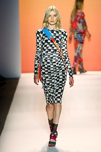 Nicole Miller, Spring/Summer 2012. New York Fashion Week Spring/Summer 2012. [Photo by Neilson Barnard/Getty Images for Mercedes-Benz Fashion Week]