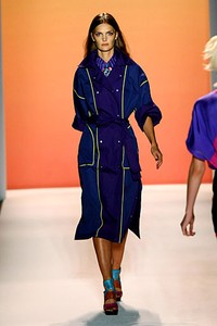 Nicole Miller, Spring/Summer 2012. New York Fashion Week Spring/Summer 2012. [Photo by Neilson Barnard/Getty Images for Mercedes-Benz Fashion Week]