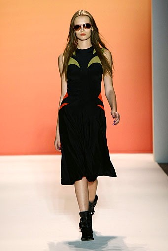 Nicole Miller, Spring/Summer 2012. New York Fashion Week Spring/Summer 2012. [Photo by Neilson Barnard/Getty Images for Mercedes-Benz Fashion Week]