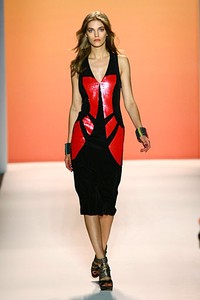 Nicole Miller, Spring/Summer 2012. New York Fashion Week Spring/Summer 2012. [Photo by Neilson Barnard/Getty Images for Mercedes-Benz Fashion Week]