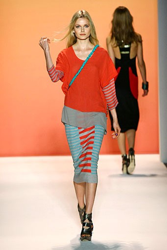 Nicole Miller, Spring/Summer 2012. New York Fashion Week Spring/Summer 2012. [Photo by Neilson Barnard/Getty Images for Mercedes-Benz Fashion Week]