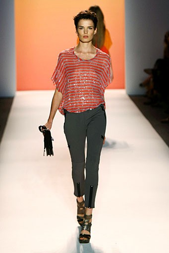 Nicole Miller, Spring/Summer 2012. New York Fashion Week Spring/Summer 2012. [Photo by Neilson Barnard/Getty Images for Mercedes-Benz Fashion Week]