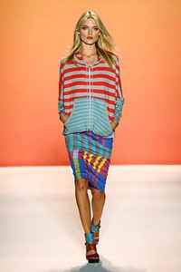 Nicole Miller, Spring/Summer 2012. New York Fashion Week Spring/Summer 2012. [Photo by Neilson Barnard/Getty Images for Mercedes-Benz Fashion Week]