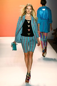 Nicole Miller, Spring/Summer 2012. New York Fashion Week Spring/Summer 2012. [Photo by Neilson Barnard/Getty Images for Mercedes-Benz Fashion Week]