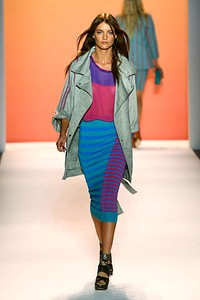 Nicole Miller, Spring/Summer 2012. New York Fashion Week Spring/Summer 2012. [Photo by Neilson Barnard/Getty Images for Mercedes-Benz Fashion Week]