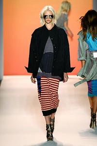 Nicole Miller, Spring/Summer 2012. New York Fashion Week Spring/Summer 2012. [Photo by Neilson Barnard/Getty Images for Mercedes-Benz Fashion Week]